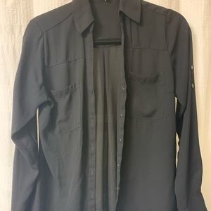 Small Black Express Portofino Shirt